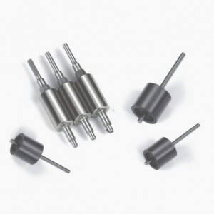 磁鋼和鋼軸組合而成的電機(jī)轉(zhuǎn)子精密磁組件